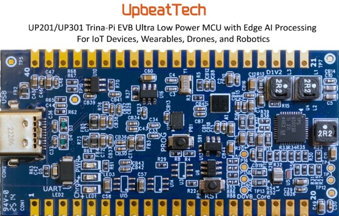 Upbeat Technology 與 SiFive 攜手推出新一代超低功耗 RISC-V MCU 結合 AI 加速技術