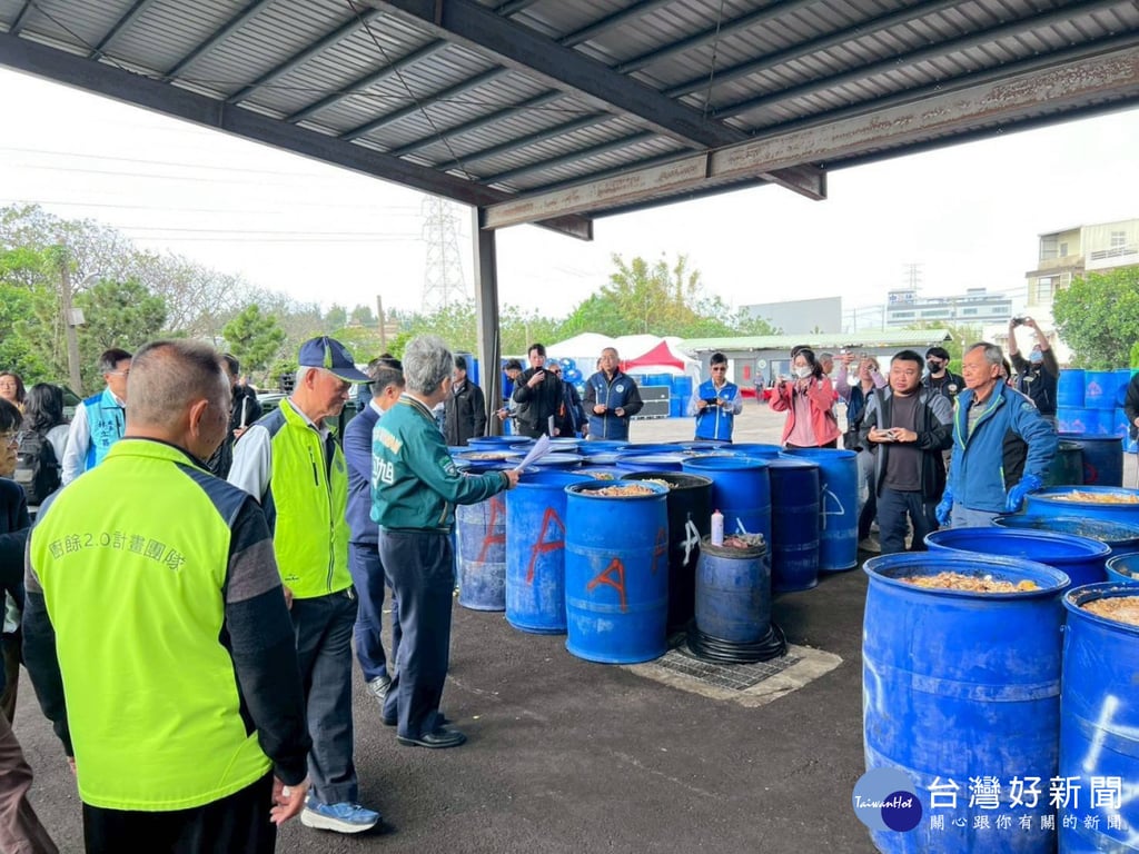 桃園廚餘去化處理全國標竿　立委率環境部與農業部考察觀摩