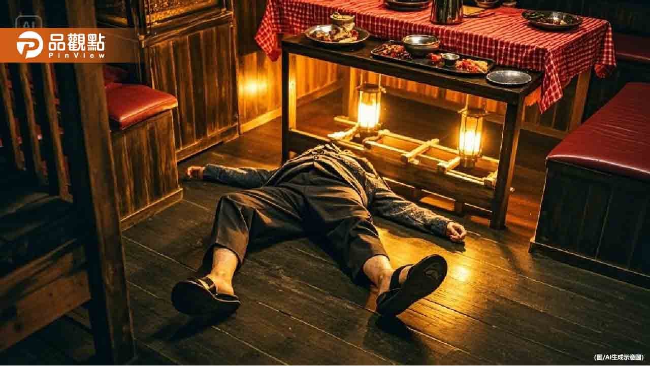 西門町驚見男屍！42歲日式料理店老闆陳屍店內