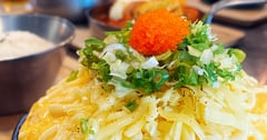 台中美食推薦│KATZ卡司‧美術園道 (韓藝料理) 雪花中的炸醬麵+拉絲超過50公分的起司蒸蛋+馬鈴薯燉雞-平價中享受超狂高質感韓式料理│台中聚餐推薦，台中異國料理推薦