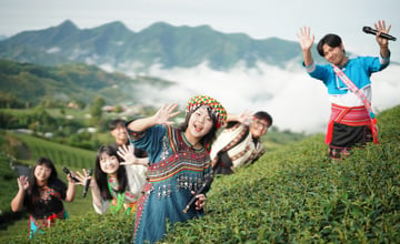 白露限定！阿里山秋季茶會，晨光茶席、光影裝置、以茶入菜3種體驗全包了