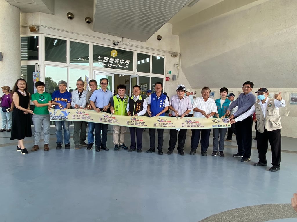 台南黑面琵鷺文創藝術展  吹糖、剪紙、鋁罐人文創作品七股展出