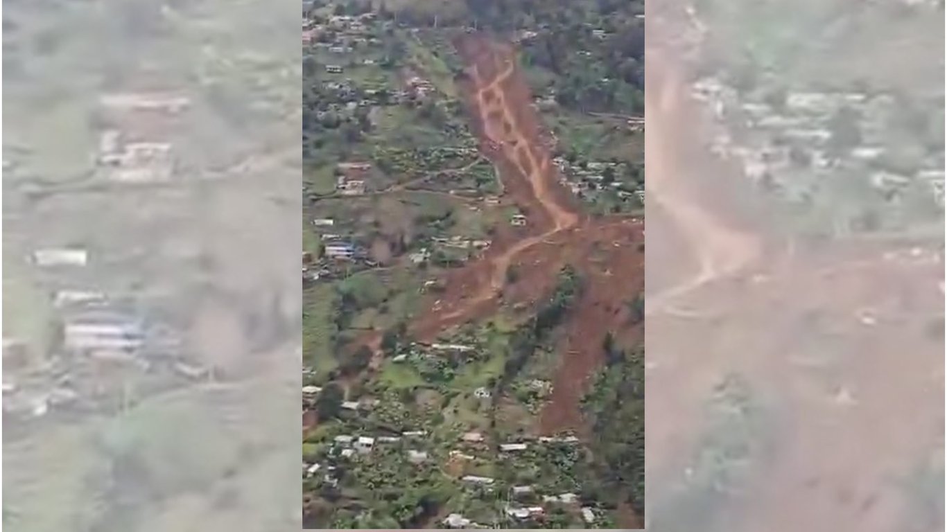影音/哥倫比亞山崩 至少10死15傷