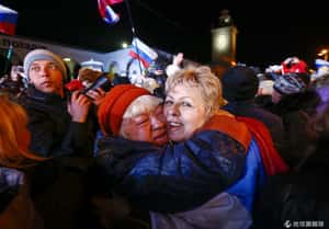 克里米亞正式和俄國同步化