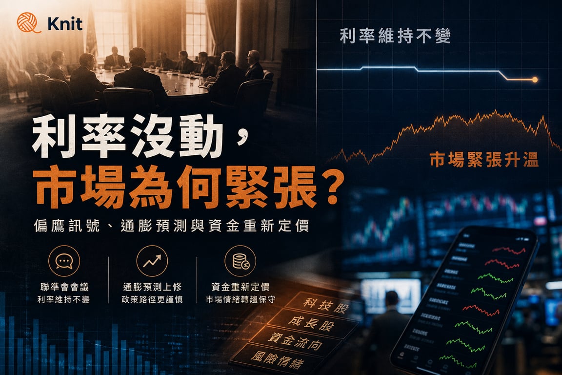 利率沒動，市場為什麼更緊張？華許首秀改寫降息劇本