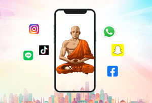 「放下手機，立地成僧」Ｚ世代開啟僧人模式，以科技來抵抗科技