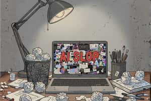 你今天也被AI餿水洗版了嗎？「SLOP」成為2025《韋氏辭典》年度代表字