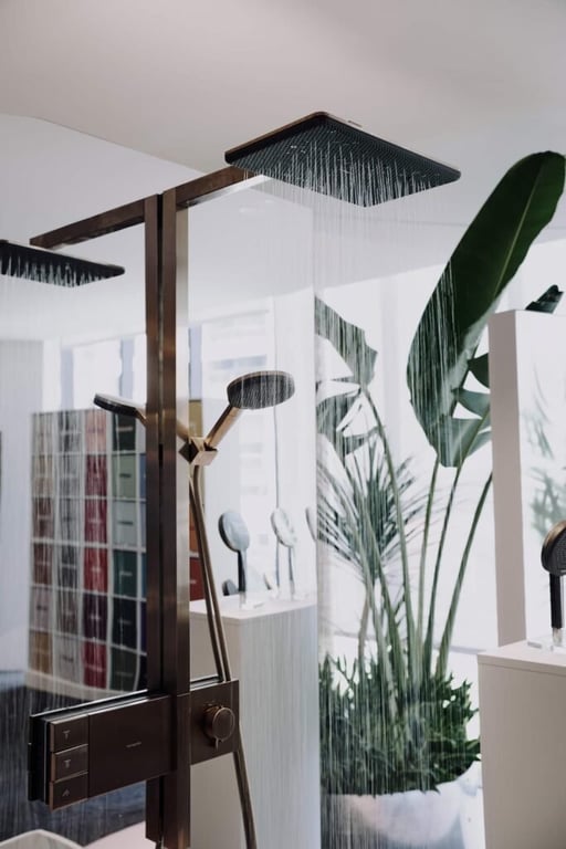 Raindance Alive 淋浴系列由 hansgrohe 與德國設計工作室 Phoenix Design 攜手打造，設計團隊以音樂為靈感，將水流的變化比擬為旋律的起伏，讓淋浴成為一場日常的五感演奏。