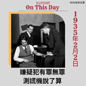 嫌疑犯有罪無罪 測謊機說了算