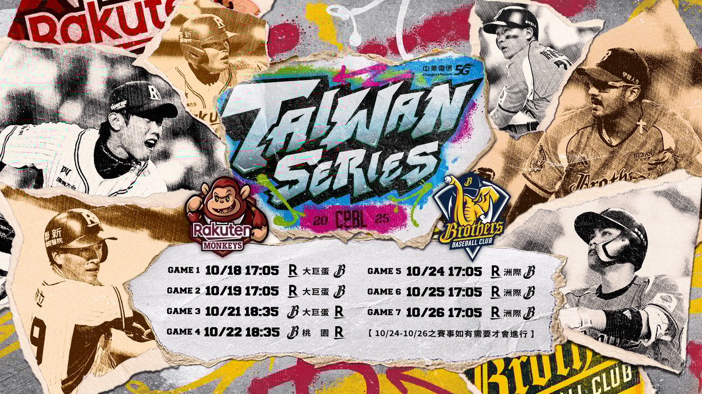 樂天桃猿驚奇逆轉闖進台灣大賽 第6次猿象爭霸10/18開打