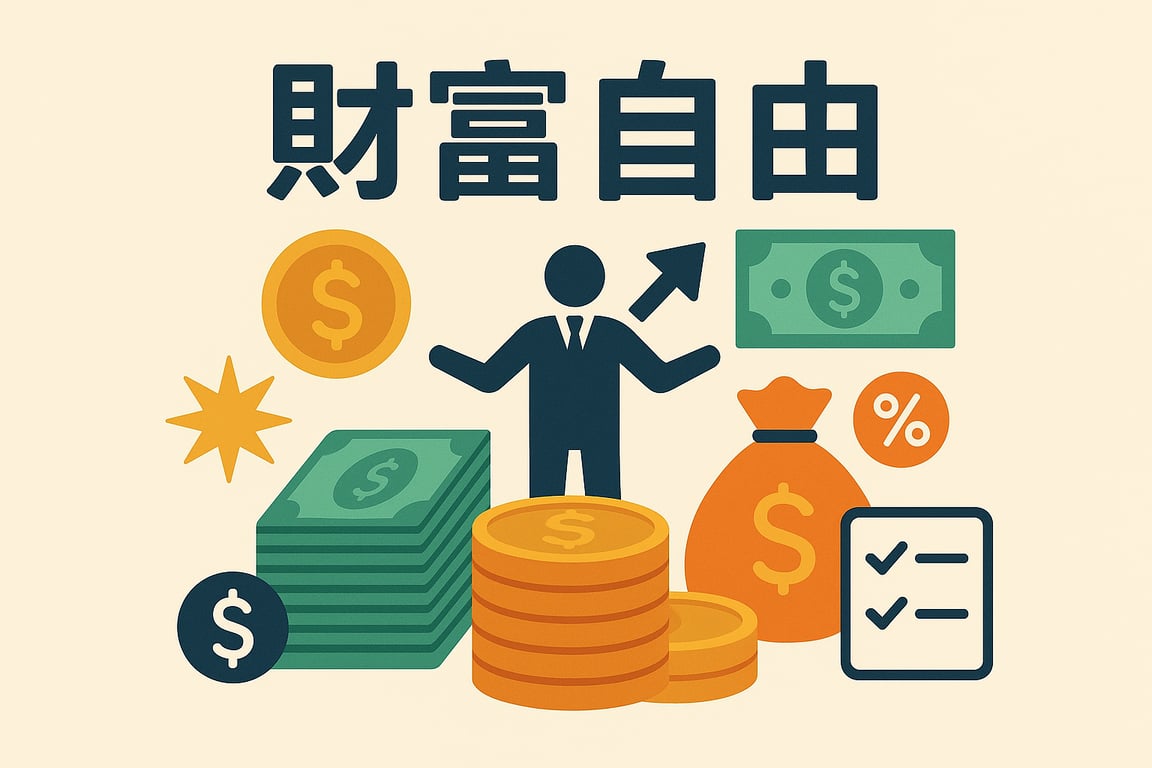 〈專文〉【財富自由】： 投資理財是人生的一部分。
