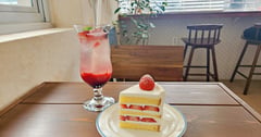釜山田浦咖啡廳｜Once A Scenery 원스어시너리：草莓季限定甜點推薦，主打季節水果蛋糕的溫馨咖啡廳