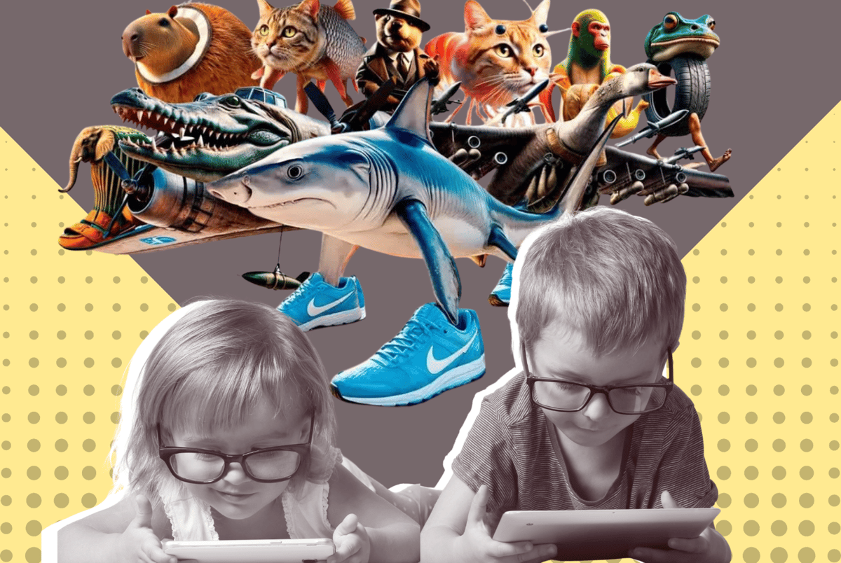 我家孩子狂唸的Tralalero Tralala是什麼？」風靡孩童的迷因「義大利腦腐」，全靠AI生成| DQ 地球圖輯隊