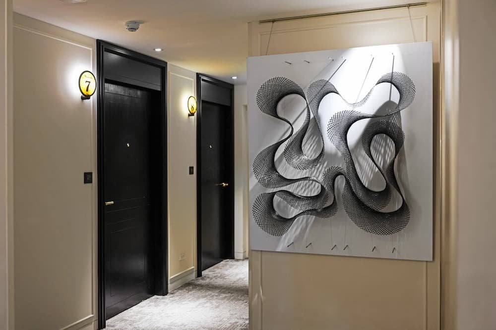 林靖格 ╳ 慕舍酒店「繆思之竹」竹編藝術個展—慕舍3F作品《流形・渚》