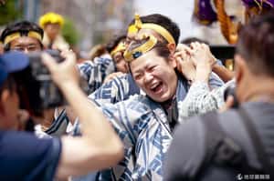 日本人也愛抬神轎 淺草神社三社祭