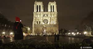 鐘樓怪人的家  巴黎聖母院有著莊嚴美景