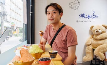 東海大學新生必吃！漩冰製冰所，讓你驚喜連連的冰酥 Bingsu 雪花冰，不甜膩的滋味讓你真正消暑一夏。