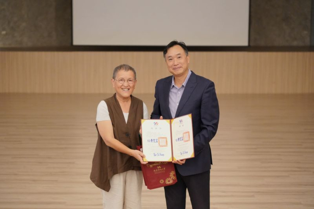  南臺科大邀雲門温慧玟 以藝術啟發學生想像力×城市關懷 