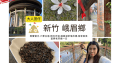 新竹：峨眉鄉-大人囝仔旅遊桐饗螢光、六寮古道、桐花步道、峨嵋湖茅埔吊橋、客家美食、富興老茶廠一日遊。