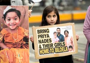 尋求庇護的斯里蘭卡難民 「比蘿拉一家」遭澳洲政府拘留超過千日