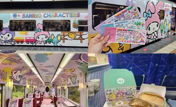 觀光列車｜ 環島之星萌旅號：與三麗鷗家族一起旅行，三麗鷗觀光列車搭乘心得、車廂介紹與餐點分享