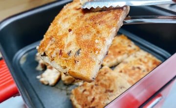 好吃鹹粿推薦│是蘿蔔糕還是粿?【三月二三阿柏鹹糕】真材實料，超入味，氣炸、乾煎都好吃│超人氣網路宅配美食