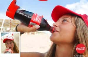 可口可樂推出自拍瓶，喝可樂就能拍照