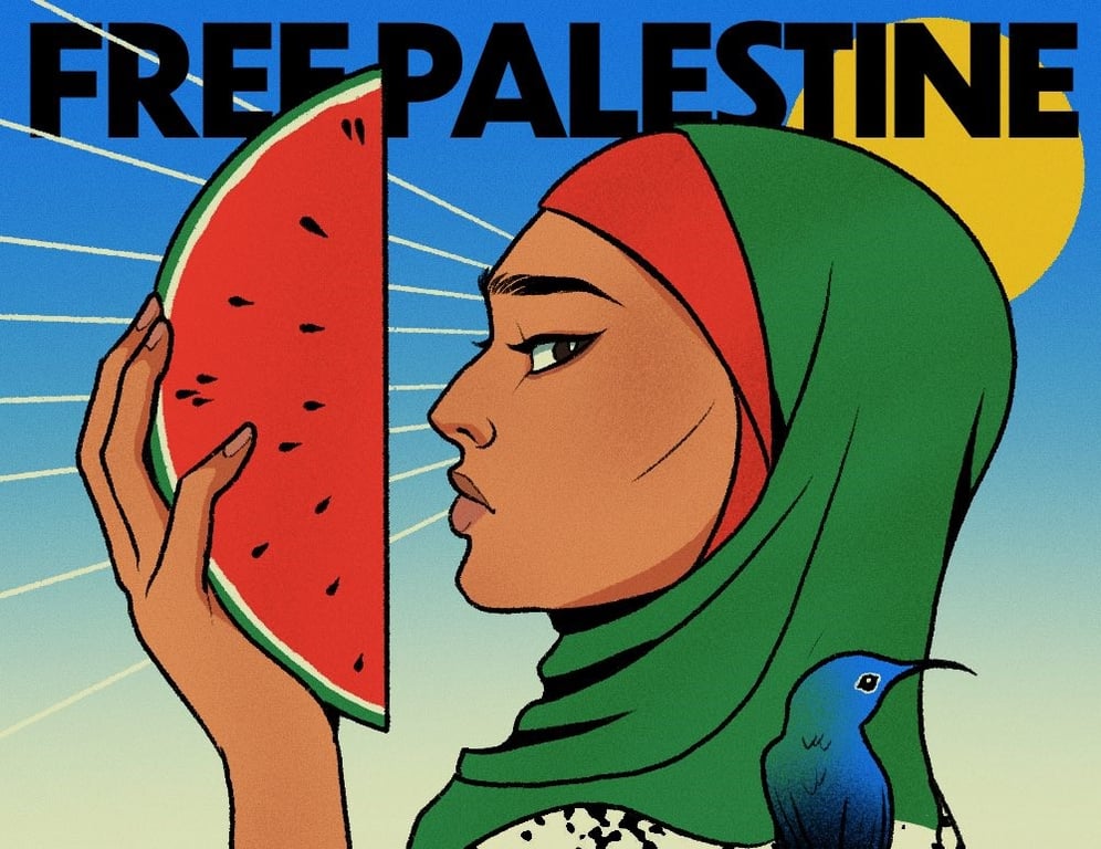 【以巴烽火再起】🍉＝挺巴勒斯坦？民眾如何以西瓜突破國旗禁令和社群審查