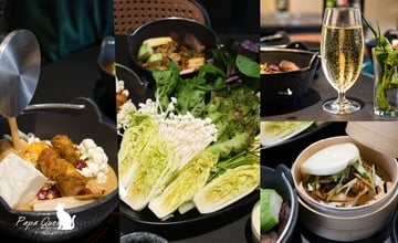 台中高CP值蔬食火鍋｜爆盤蔬菜吃到飽，339元享豐盛鍋物套餐，推吃「麻辣豆腐鍋」