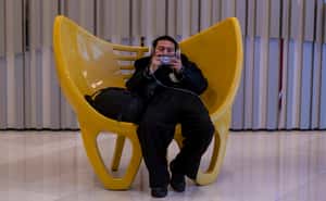 不怕陪人逛街 上海商場設「老公休息艙」