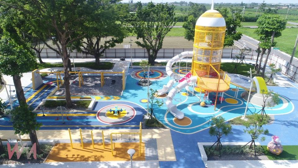 二林和平公園變身「星球探險樂園」　孩子玩到不想回家