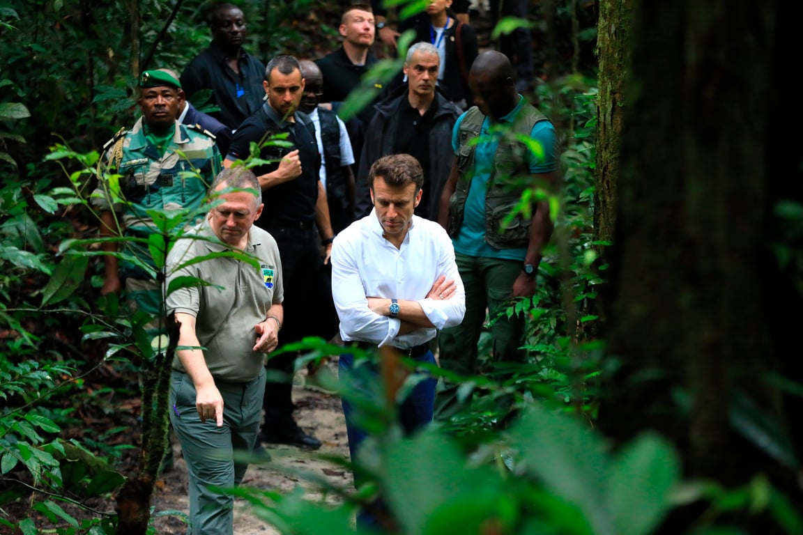 承諾減少駐軍、推動雨林保育　法國總統馬克宏訪非洲四國
