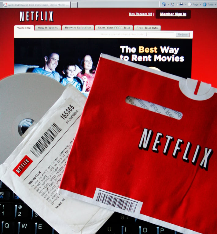 「和DVD出租說再見」串流龍頭Netflix正式宣布 