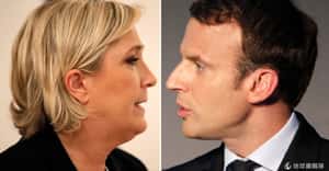 法國總統大選首輪結果出爐  馬克宏  vs 勒龐