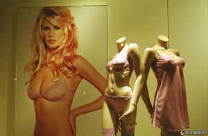 印度擬禁內衣假人