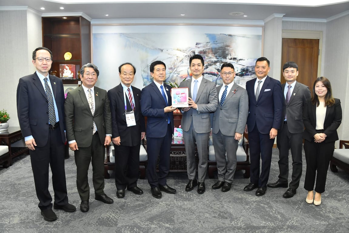 雙北世壯運成交流契機　名古屋市長首度訪臺　力邀蔣萬安出席2026亞運