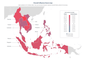 「要選中國或美國？」調查：東協人民過半傾中