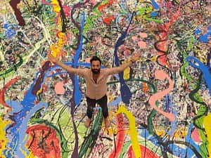 用6,300桶顏料畫成 世界最大油畫破17億台幣售出