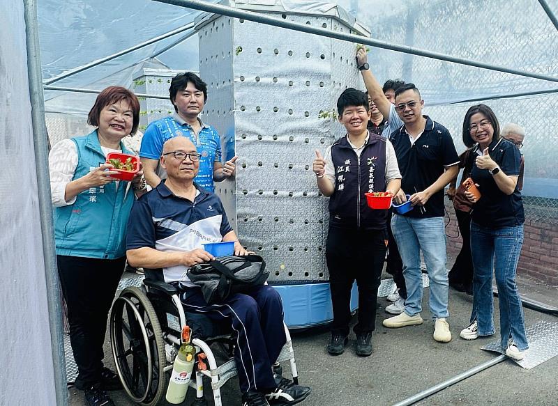 扶輪社攜手嘉義縣脊髓損傷者協會打造智慧農業基地