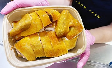 台北現切雞肉推薦【元榆牧場-永春門市】現切雞肉Q彈新鮮好吃，高品質甘蔗雞、鹽水雞，獨創衝浪雞、雞肉粽，顛覆傳統以雞為主打的多元料理雞肉店│永春美食，現切雞肉專賣店