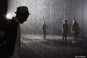 一滴雨都淋不到！  英國藝術家創造雨天不沾溼的神奇體驗