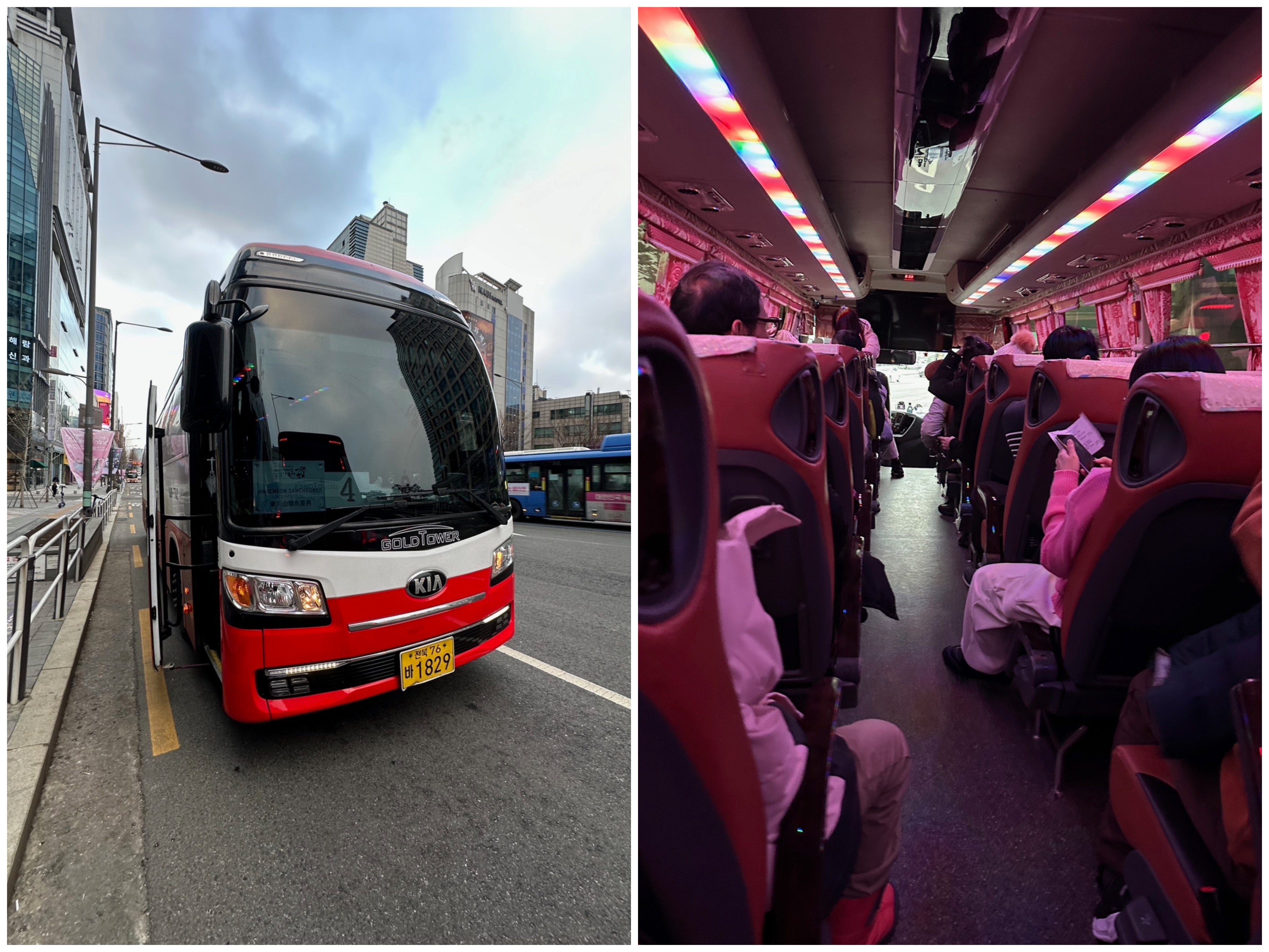 kkday接送的遊覽車