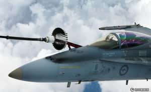 最帥氣的加油站     澳洲戰鬥機展現空中加油操控力