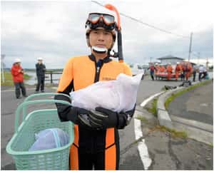 洗衣袋救貓 日本風災救助隊獲好評