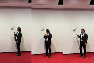 破壞藝術也是一種藝術嗎？韓國學生吃了藝術作品「牆上的香蕉」