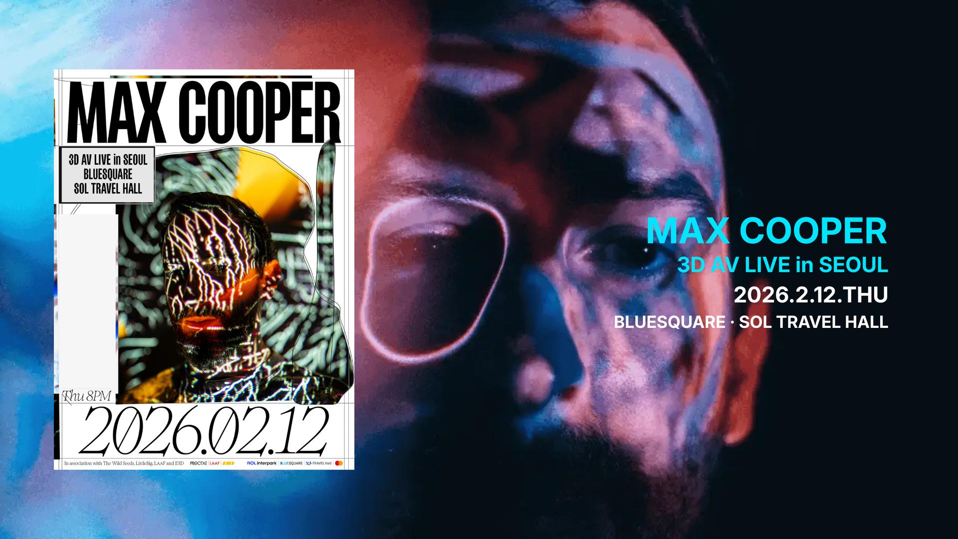 MAX COOPER 3D AV LIVE in SEOUL 2026