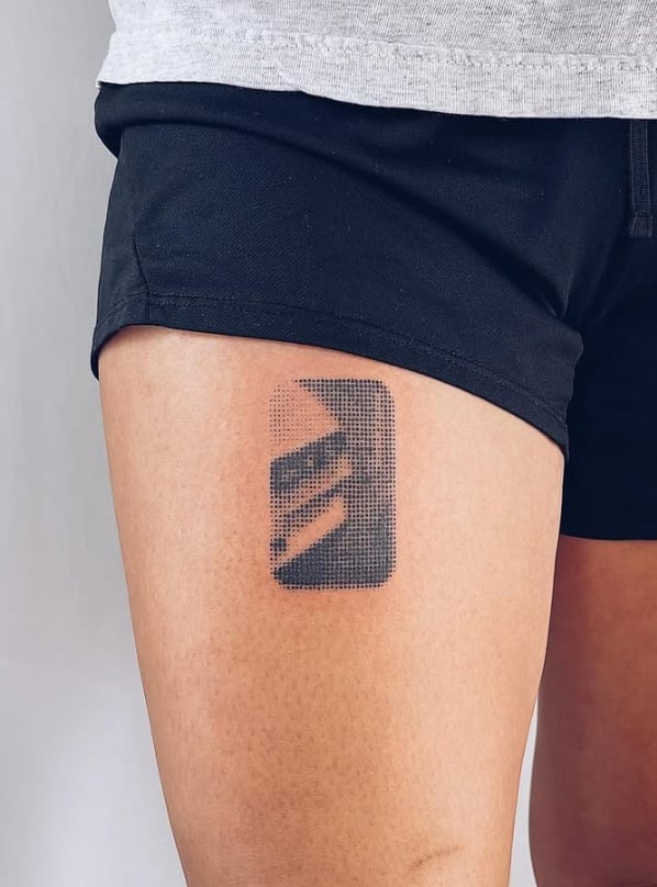 dotwork tattoo by Level tattoo — los angeles