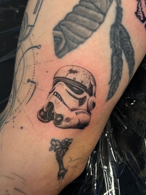 black & grey tattoo by vince espinoza in los angeles