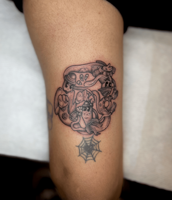 traditional tattoo by Engram — los angeles