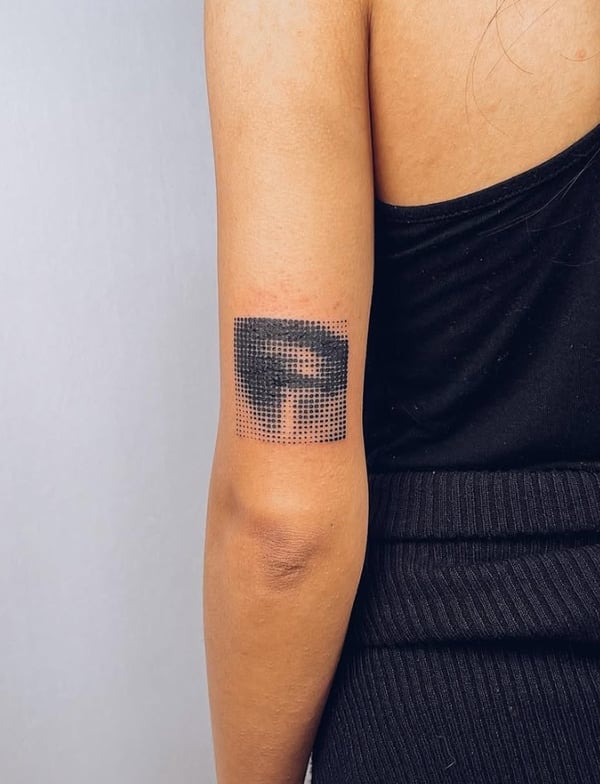 dotwork tattoo by Level tattoo — los angeles